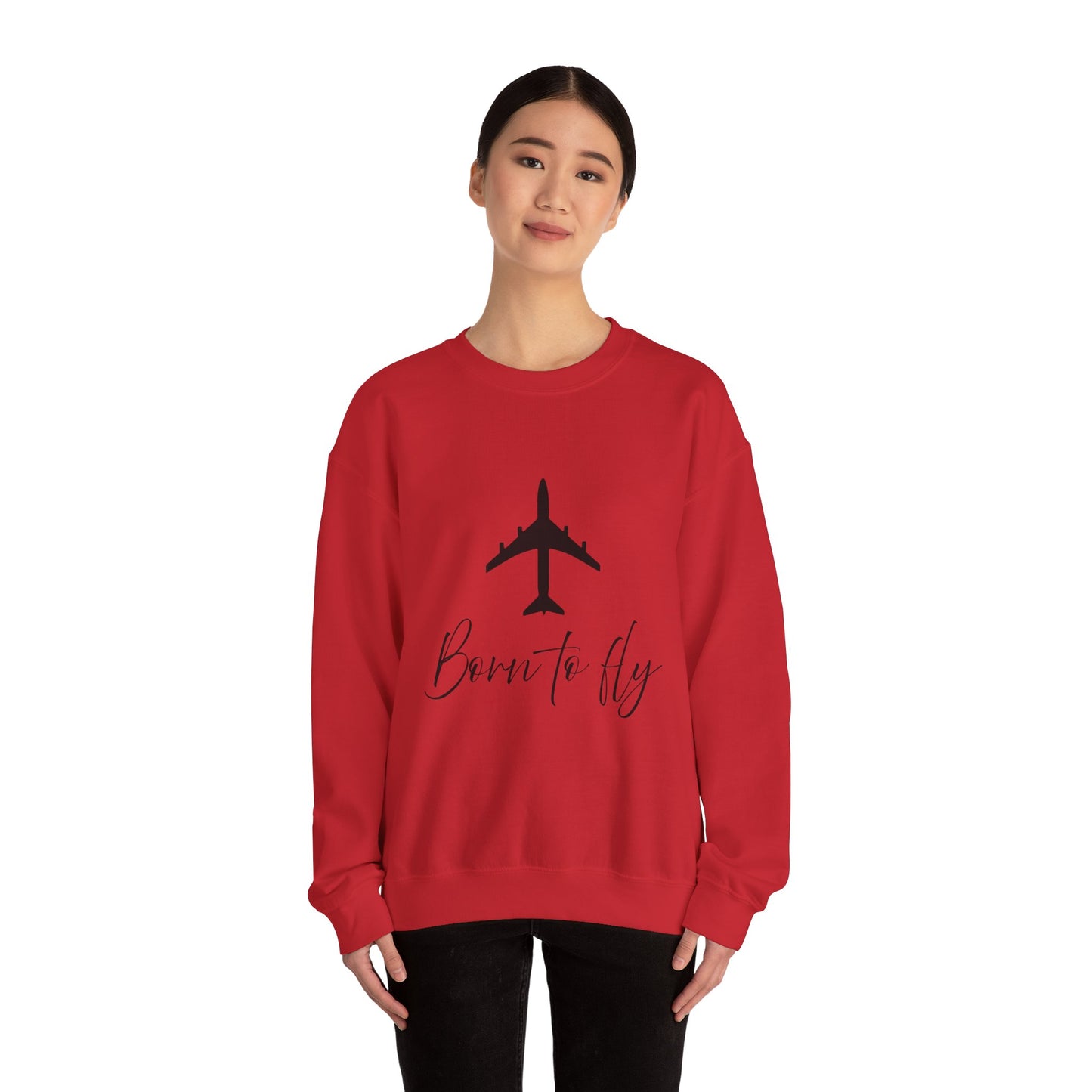 Born to Fly Unisex Crewneck Sweatshirt