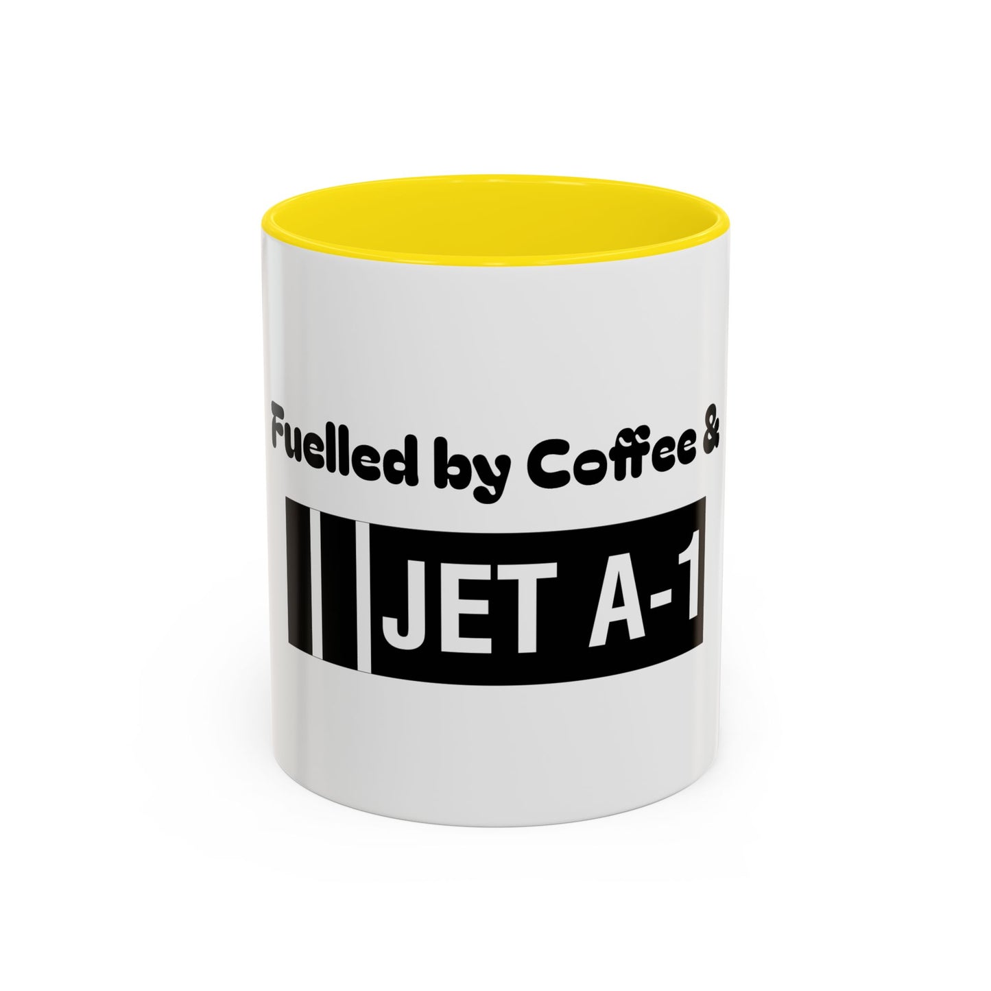 Coffee Mug Fuelled by Coffee and Jet A-1