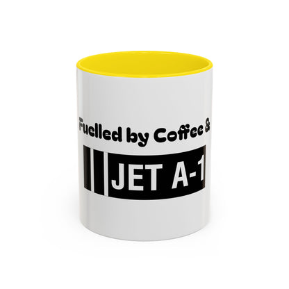 Coffee Mug Fuelled by Coffee and Jet A-1