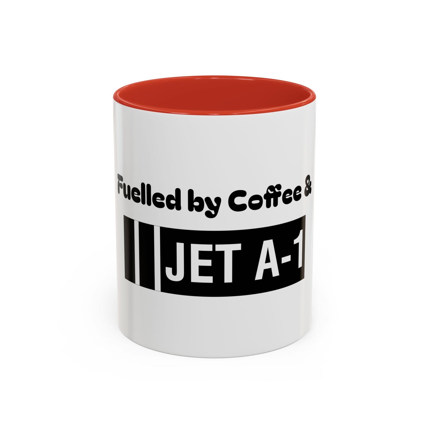 Coffee Mug Fuelled by Coffee and Jet A-1