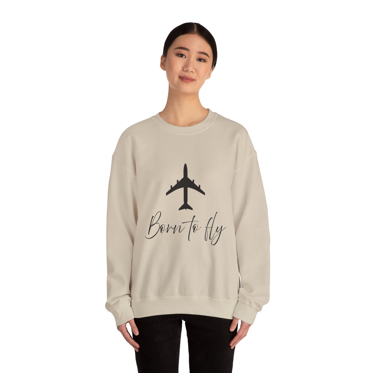 Born to Fly Unisex Crewneck Sweatshirt