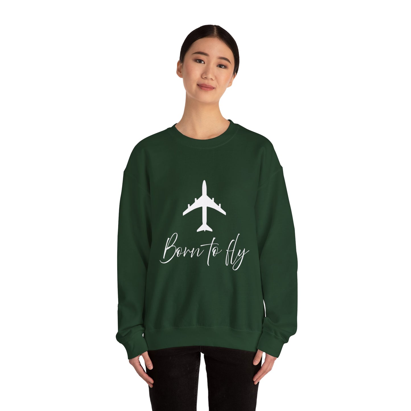 Born to Fly Unisex Crewneck Sweatshirt