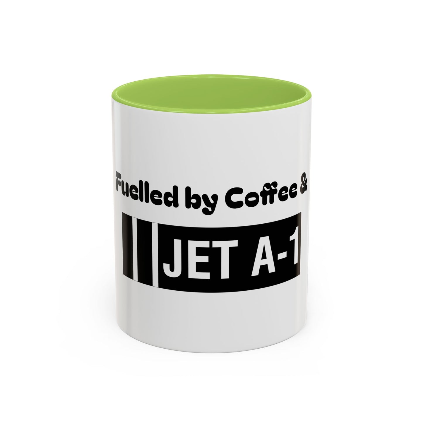Coffee Mug Fuelled by Coffee and Jet A-1
