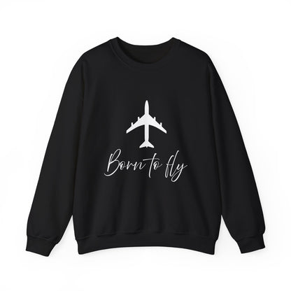 Born to Fly Unisex Crewneck Sweatshirt