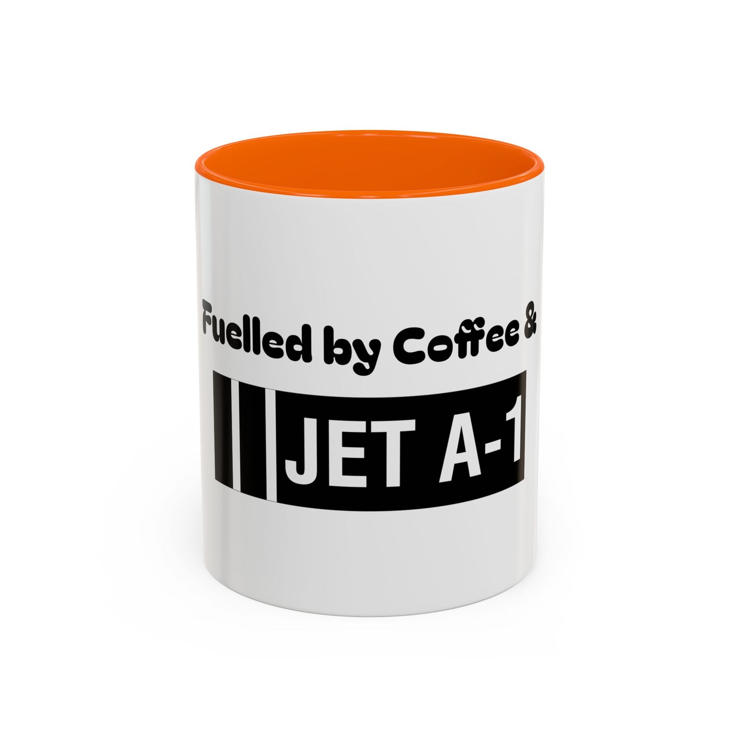 Coffee Mug Fuelled by Coffee and Jet A-1