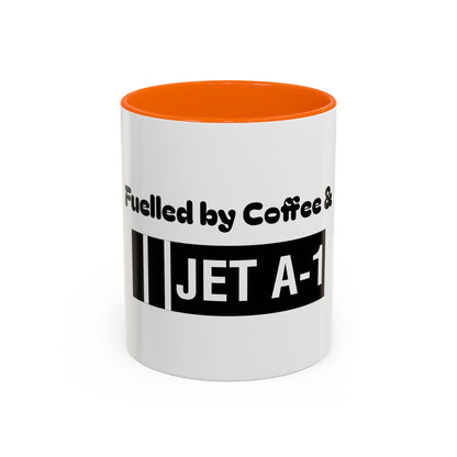 Coffee Mug Fuelled by Coffee and Jet A-1