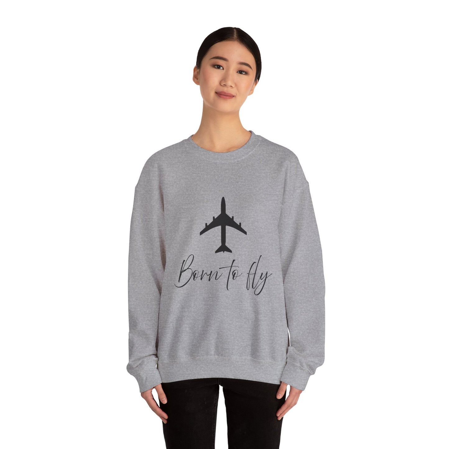 Born to Fly Unisex Crewneck Sweatshirt