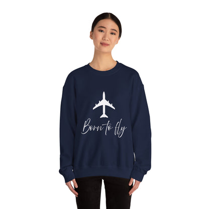 Born to Fly Unisex Crewneck Sweatshirt