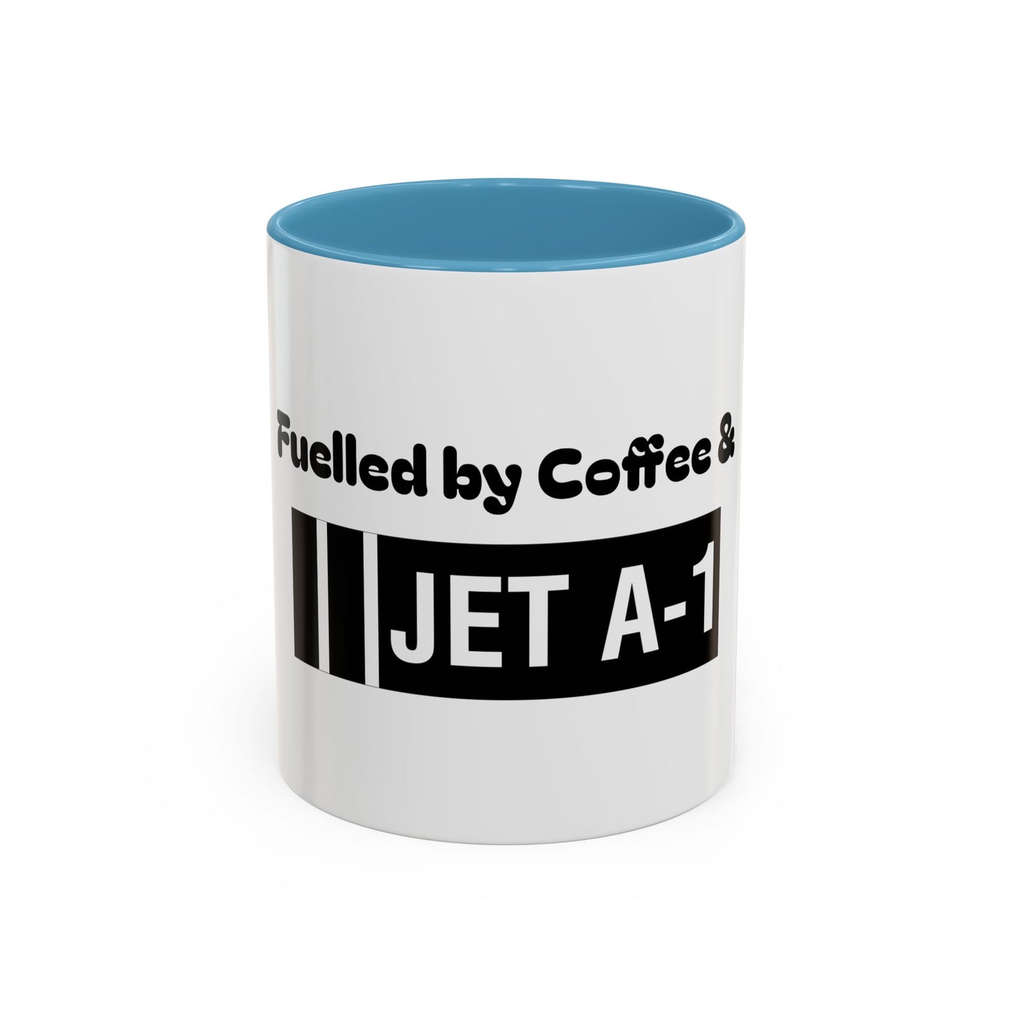 Coffee Mug Fuelled by Coffee and Jet A-1