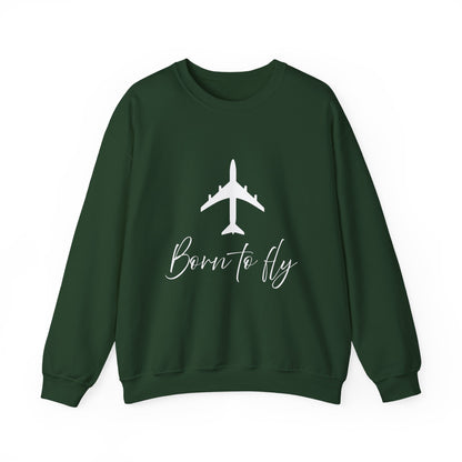 Born to Fly Unisex Crewneck Sweatshirt