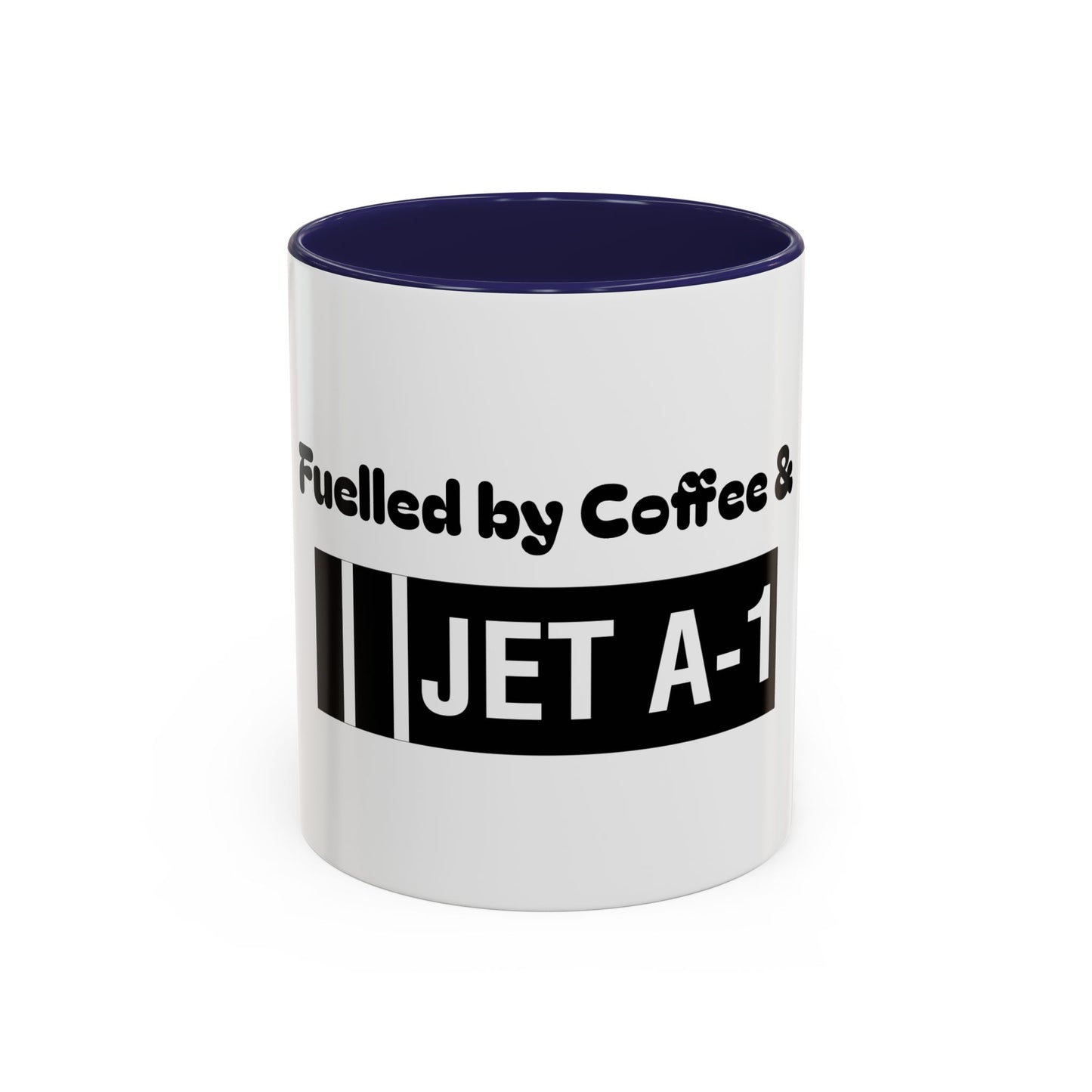 Coffee Mug Fuelled by Coffee and Jet A-1