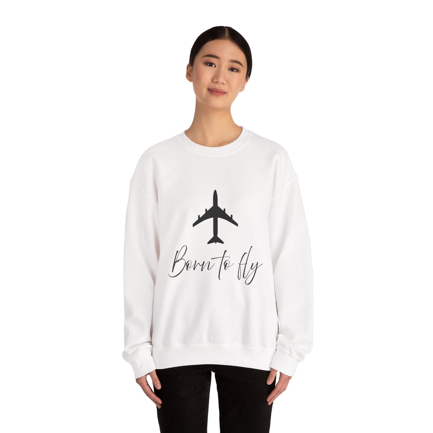 Born to Fly Unisex Crewneck Sweatshirt