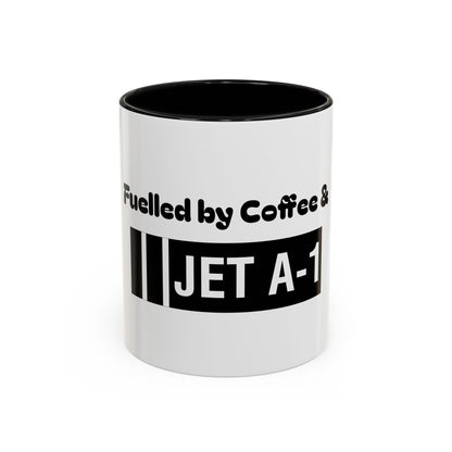 Coffee Mug Fuelled by Coffee and Jet A-1